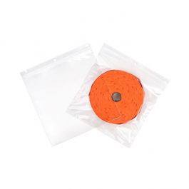 Sachet zip à transparence cristalline avec trou de suspension 22,9x22,9cm (100 pièces) [ZR99]