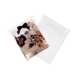 Sachet zip à transparence cristalline avec trou d'aération 25,4x30,5cm (100 pièces) [ZC1012V]