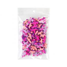 Sachet zip à transparence cristalline avec trou de suspension 10,2x15,2cm (100 pièces) [ZR46]