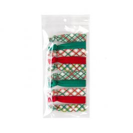 Sachet zip à transparence cristalline avec trou de suspension + trou d'aération 10,2x20,3cm (100 pièces) [ZR48V]