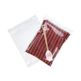 Sachet zip à transparence cristalline avec trou de suspension européen + trou d'aération20x25 cm (100 pièces) [ZR810V]