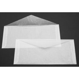 Enveloppe papier cristal 17x11.5cm (100 pièces) [G23]