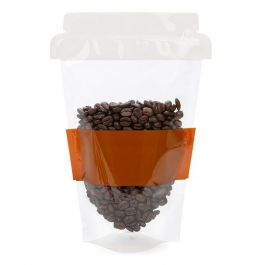 Doypack en forme de tasse à café 15.2x8.9x22.9cm (100 pièces) [SP7C]