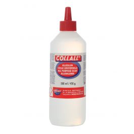 Transparent all purpose glue 500ml in bottle (1 pc.) [COL-AL0500]