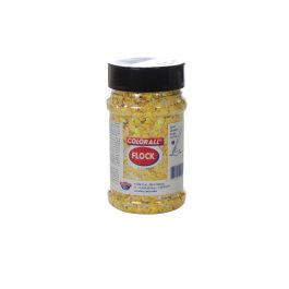 Flock decoration chips El Dorado 150g in jar (1 pc.) [COL-FL0150547]