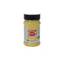 Flock decoration chips Santiago 150g in jar (1 pc.) [COL-FL0150548]