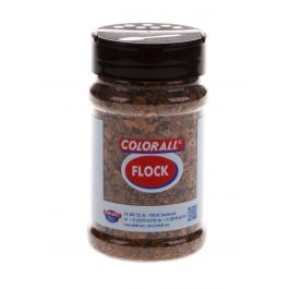 Flock decoration chips Siena 150g in jar (1 pc.) [COL-FL0150552]