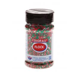Flock decoration shreds Christmas 150g in Pot (1 pc.) [COL-FL0150557]