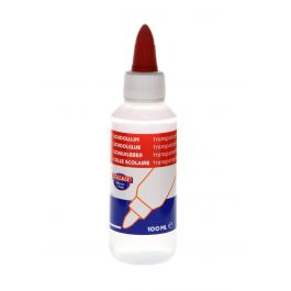 Colle scolaire transparente 100 ml en bouteille (1 pièce) [COL-KC0100]