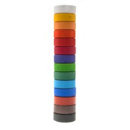 Tempera paint pads, Assorted 14x Ø44x16mm in Blister (1 pc.) [COL-PB4490]