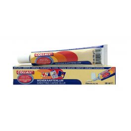 Greeting card glue transparent 50ml in tubes in display (1 pc.) [COL-WK0050DS]