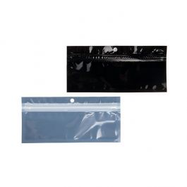 Eco-Friendly Grip Seal Bags Black 14x4.4 cm (100 pieces) [HZBBE8B]