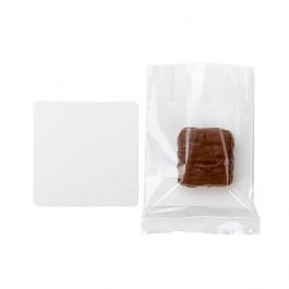 Support à biscuits, résistant à la graisse 7 x 7 cm (100 pièces) [GRCB12]