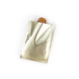 Sachet à usage unique Or mat, résistant à l’épreuve des enfants 6,5 x 9 cm (100 pièces) [CRB1G]