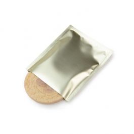 Sachets de sécurité pour enfants à usage unique, couleur or mat, 10,2 x 12,7 cm (100 pièces) [CRB3G]