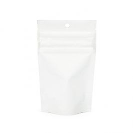 Doypack avec Sécurité Enfant Blanc 7,9x5,1x13 cm (100 pièces) [CRP1MW]