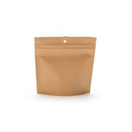 Sachets à fermeture résistants aux enfants en kraft 15,2 x 6,4 x 15,2 cm (100 pièces) [CRP66K]