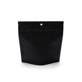 Sachets à fermeture résistants aux enfants Noir mat 15,2 x 6,4 x 15,2 cm (100 pièces) [CRP66MB]