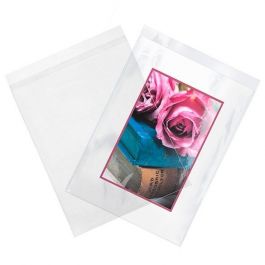 Sachet plastique plat grand format 46,8x61,6cm Refermable à Fermeture “Sécurisée” (100 pièces) [B18PC]