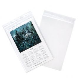 Sachet zip à transparence cristalline avec trou d'aération 15,2x22,9cm (100 pièces) [ZC69V]