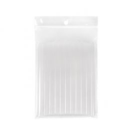 Sachet zip à transparence cristalline avec trou de suspension 8,9x12,7cm (100 pièces) [ZR3H5]