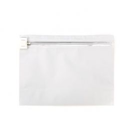 Sac à sécurité enfant blanc mat, 30.5 x 10.2 x 23cm (10 Pieces) [CRZ912W]