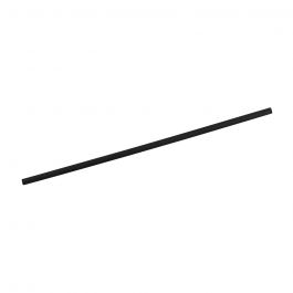 Paille en papier 20 cm, Ø 0,5 cm Noir enroulé verticalement (5000 pièces) [GB-DCD00456]