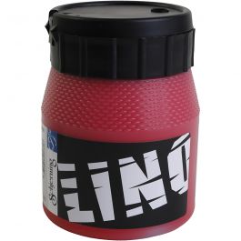 Linoldruckfarbe, Rot, 250 ml/ 1 Dose [HOB-647134]