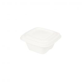 Portionsbecher Zuckerrohr 100 ml, 80x80x37 mm (1200 Stück) [GB-DFC01369]