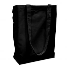Sacs à poignées en coton Tote Bag 38x42cm noir (250 pièces) [FP-DKE009]