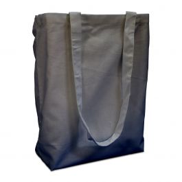 Sacs à poignées en coton Tote Bag 38x42cm gris (250 pièces) [FP-DKE021]
