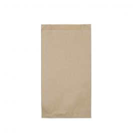 Flach-Papier Tüte Braun 15x6x28 cm (1.000 Stück) [GB-DRE02246]