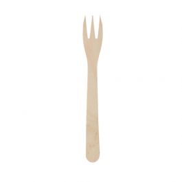 Fourchettes à frites Bois XL 17,5 cm Trident (10000 pièces) [GB-DSE06333]
