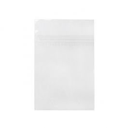 Umweltfreundliche Beutel 11,4x14,1 cm Transparent mit Schutzverschluss (100 Stück) [GC54SPC]
