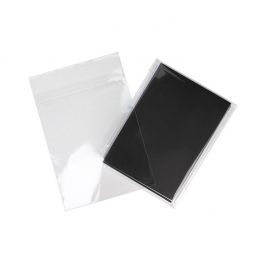 Umweltfreundliche Beutel cm Transparent mit Schutzverschluss 14,8x19.1 cm Transparent mit Schutzverschluss (100 Stück) [GC7B2PC]