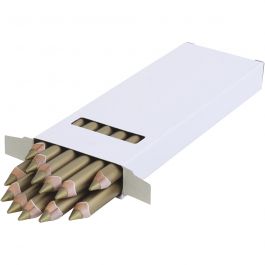 edu3 Jumbo-Buntstifte, Dicke 10 mm, Mine 6,25 mm, Gold, 12 Stk/ 1 Pck [HOB-408089]