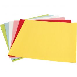 Origami-Papier, feuille 30x30 cm, 80 gr, couleurs classiques, 12 flles/ 1 Pq. [HOB-536153]