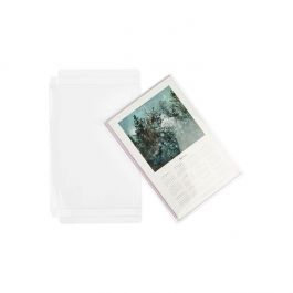 Boites cadeau plastique à transparence cristalline 14.9 x 1.6 x 22.4cm (25 Pièces) [FB185]