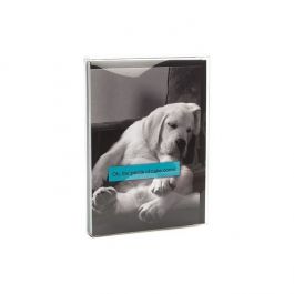 Boites cadeau plastique à transparence cristalline 12.4 x 1.6 x 16.8cm (25 Pièces) [FB2]