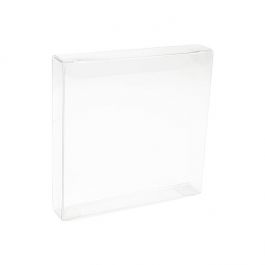 Boites cadeau plastique à transparence cristalline 13.7 x 2.5 x 13.5cm (25 Pièces) [FB50]