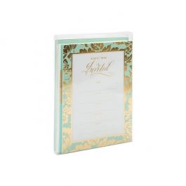 Boites cadeau plastique à transparence cristalline 13.7 x 1.6 x 19.4cm (25 Pièces) [FB60]