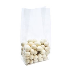 Sachet à fond plat thermoscellable 7.6x5x16.5 cm avec insert en papier, (100 pièces) [FGPBH6]