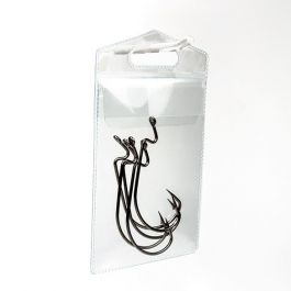 Sac vinyle avec suspension européenne et fermeture à rabat 7.3 x 9.5cm (100 pièces) [FHV3]