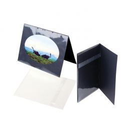 Pochette plastique pour cartes 12,7 x 17,9cm (100 pièces) [CFC57]