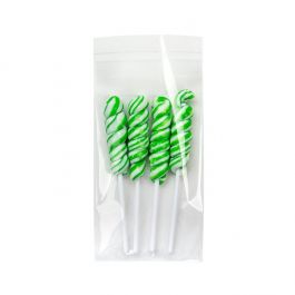 Sachet en plastique 8,5 x 12 cm transparent, bande adhésive à enlever pour sceller le sachet (100 pièces) [B3Q4]