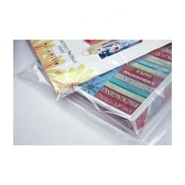 Sachet plastique transparence cristalline en PE-BD 38 microns 7.6x25.4cm (1000 pièces) [PE1H310]