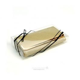 Boites cadeau plastique à transparence cristalline 10.8 x 3.1 x 21cm (25 Pièces) [FPB164]