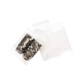 Boites cadeau plastique à transparence cristalline 11.4 x 7.6 x 14.9cm (25 Pièces) [FPLB233]