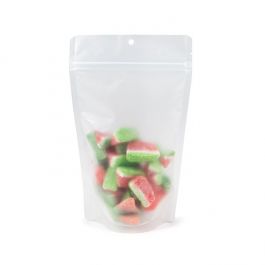 Doypack Frosted w/ RETAIN™ 13x7.9x20.6cm (100 pièces) [ZBGERR3F]