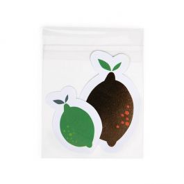 Sachet Écologique 8,3x10,5 cm haute qualité refermable à rabat "sécurisé" (100 pièces) [GC43PC]
